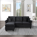 Homelegance Monty Fabric 2 pc Sectional 9411BK-3SC IMAGE 13