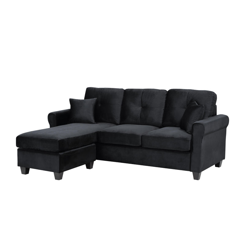 Homelegance Monty Fabric 2 pc Sectional 9411BK-3SC IMAGE 9