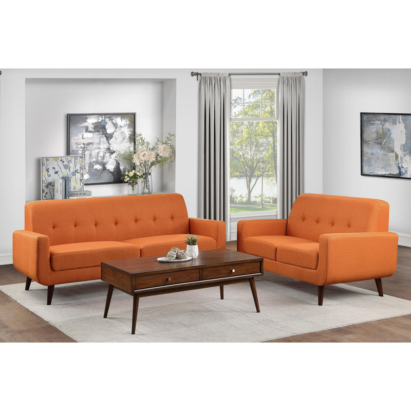 Homelegance Fitch Stationary Fabric Loveseat 9433RN-2 IMAGE 3