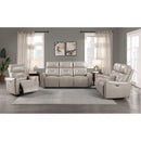 Homelegance Burwell Power Reclining Leather Look Loveseat 9446CB-2PW IMAGE 6