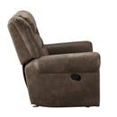 Homelegance Creighton Glider Fabric Recliner 9467BR-1 IMAGE 3