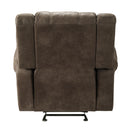 Homelegance Creighton Glider Fabric Recliner 9467BR-1 IMAGE 4