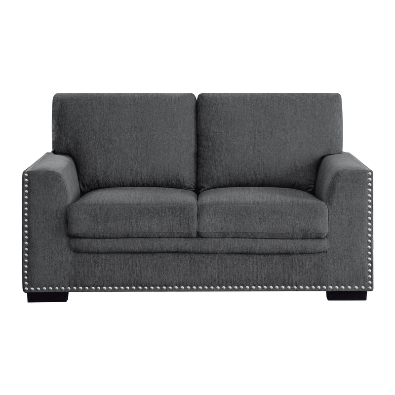 Homelegance Morelia Stationary Fabric Loveseat 9468CC-2 IMAGE 1