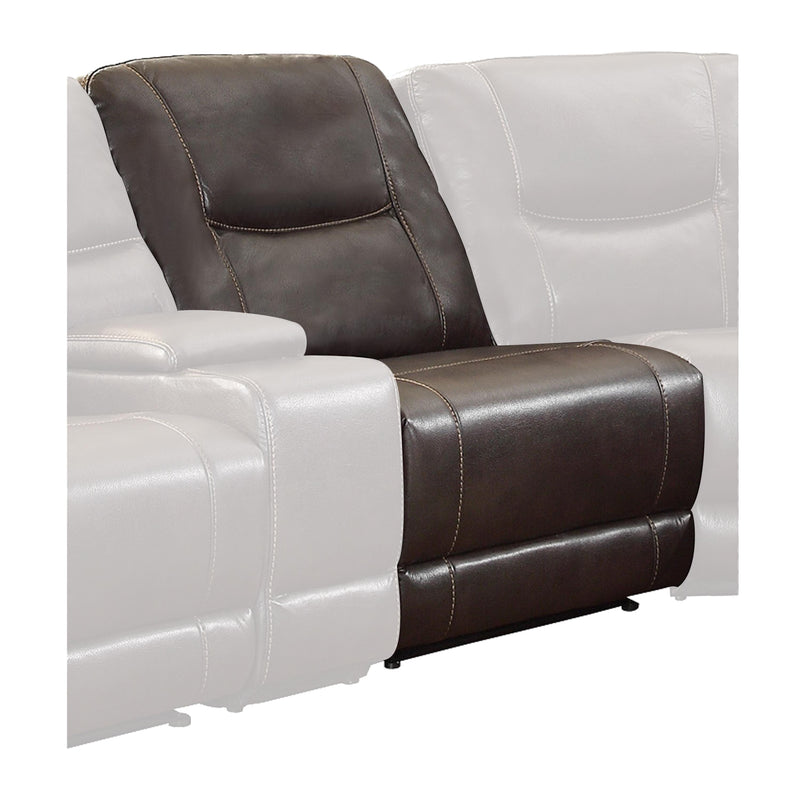 Homelegance Columbus Reclining Leather Match 6 pc Sectional 8490*6LRRC IMAGE 3