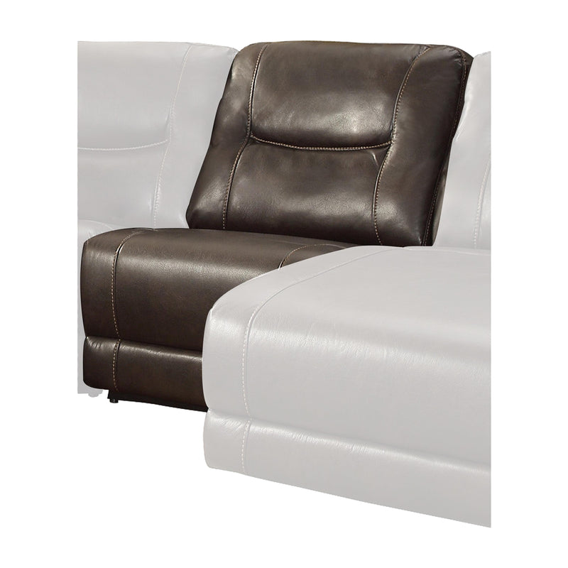 Homelegance Columbus Reclining Leather Match 6 pc Sectional 8490*6LRRC IMAGE 5