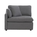 Homelegance Howerton Fabric 5 pc Sectional 9544GY*5OT IMAGE 2