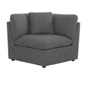 Homelegance Howerton Fabric 5 pc Sectional 9544GY*5OT IMAGE 6