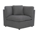 Homelegance Howerton Fabric 6 pc Sectional 9544GY-L/9544GY-AC/9544GY-CR/9544GY-AC/9544GY-CR/9544GY-4 IMAGE 7