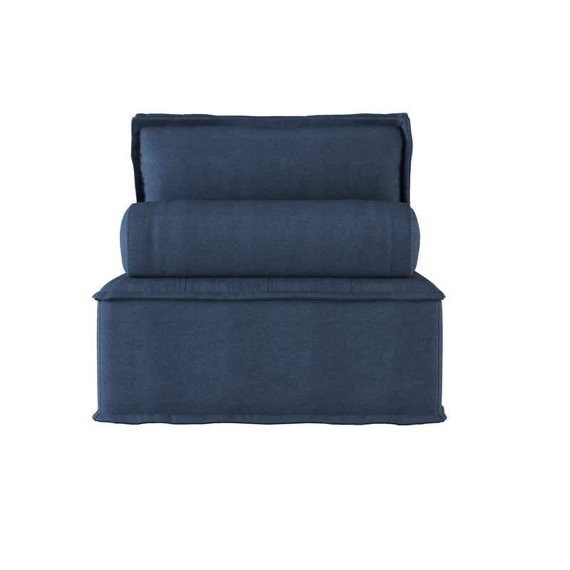 Homelegance Ulrich Fabric 4 pc Sectional 9545BU*4 IMAGE 5