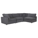 Homelegance Guthrie Fabric 4 pc Sectional 9546GY*4SC IMAGE 1