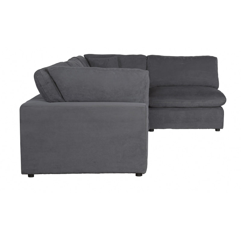 Homelegance Guthrie Fabric 4 pc Sectional 9546GY*4SC IMAGE 2