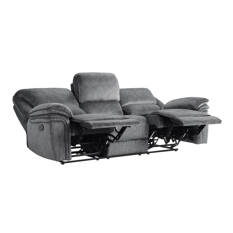 Homelegance Muirfield Reclining Fabric Sofa 9913-3 IMAGE 4