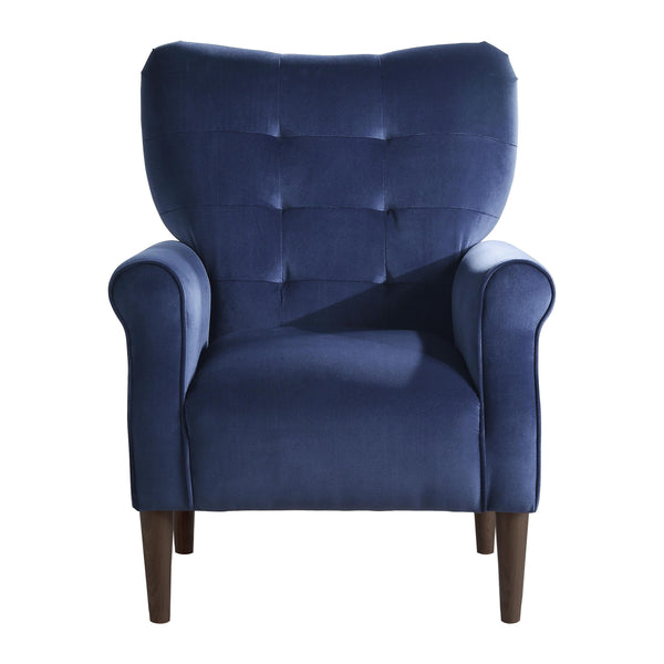 Homelegance Kyrie Stationary Fabric Accent Chair 1046BU-1 IMAGE 1