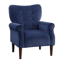 Homelegance Kyrie Stationary Fabric Accent Chair 1046BU-1 IMAGE 2