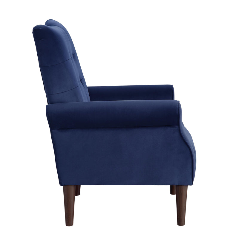 Homelegance Kyrie Stationary Fabric Accent Chair 1046BU-1 IMAGE 3