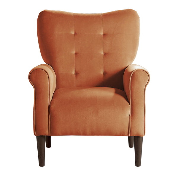 Homelegance Kyrie Stationary Fabric Accent Chair 1046RN-1 IMAGE 1