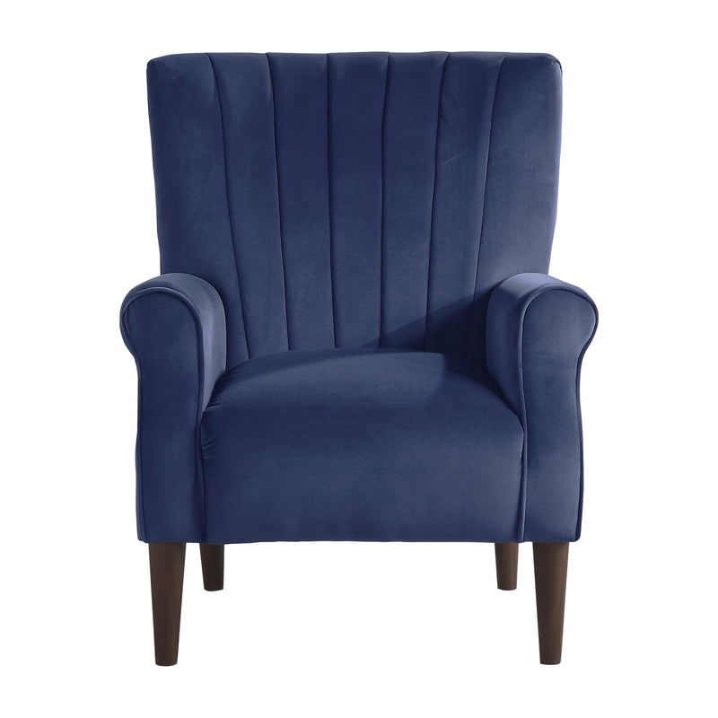Homelegance Urielle Stationary Fabric Accent Chair 1047BU-1 IMAGE 1