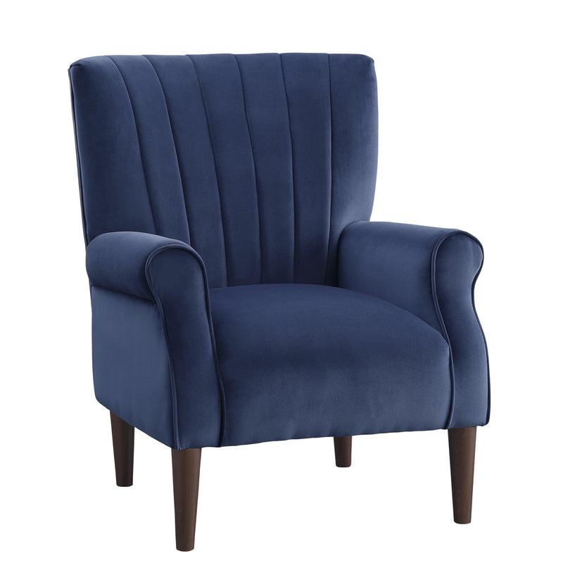 Homelegance Urielle Stationary Fabric Accent Chair 1047BU-1 IMAGE 2