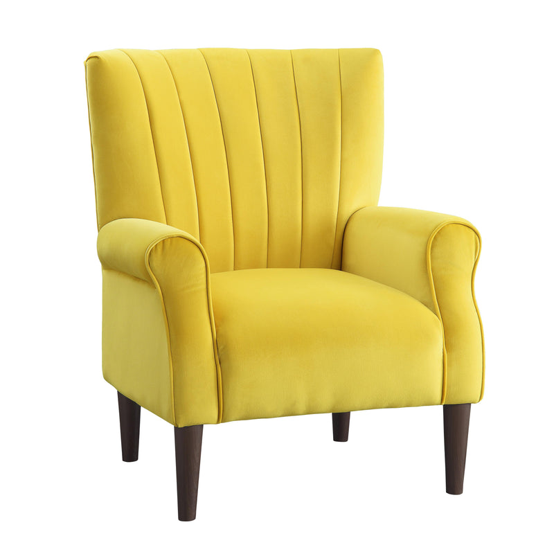 Homelegance Urielle Stationary Fabric Accent Chair 1047YW-1 IMAGE 2