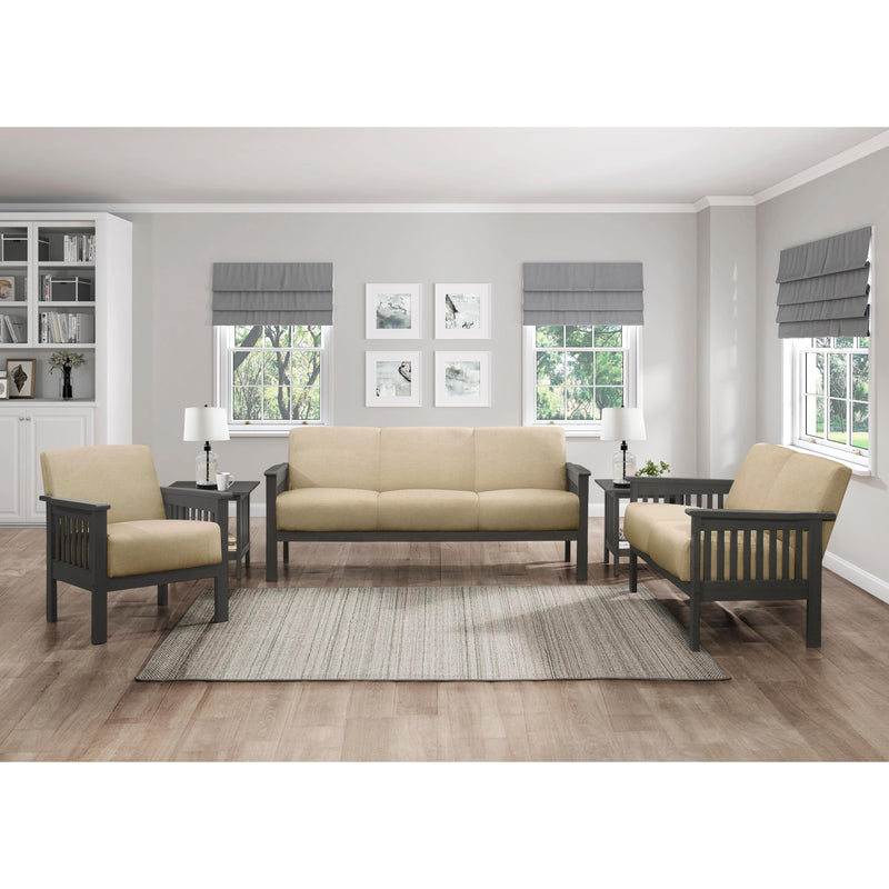 Homelegance Lewiston Stationary Fabric Loveseat 1104BR-2 IMAGE 5