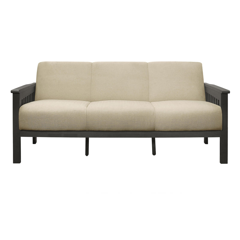 Homelegance Lewiston Stationary Fabric Sofa 1104BR-3 IMAGE 1