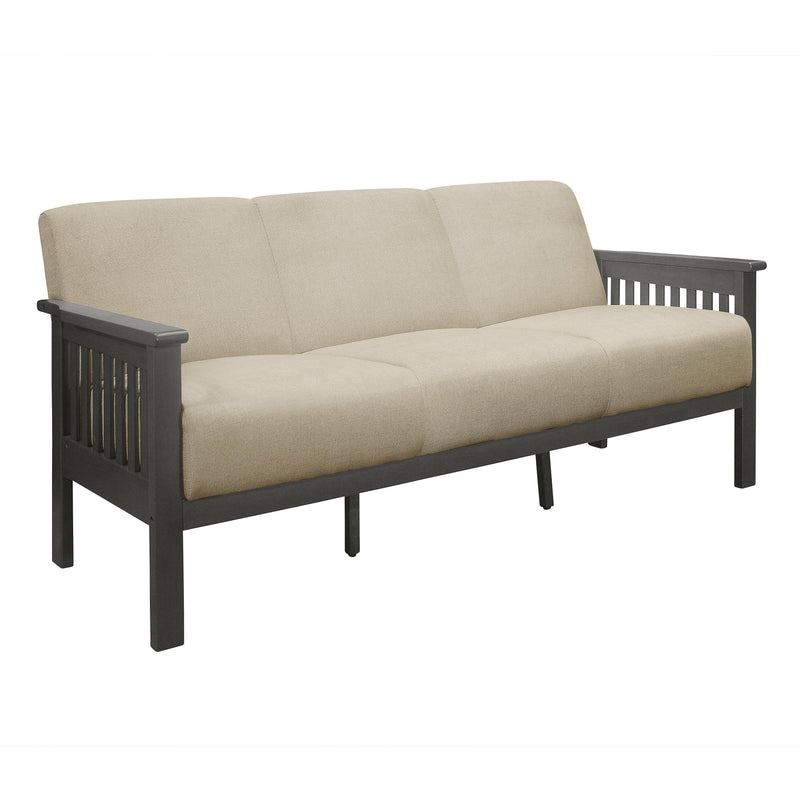 Homelegance Lewiston Stationary Fabric Sofa 1104BR-3 IMAGE 2