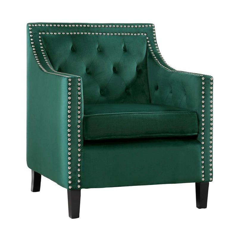 Homelegance Grazioso Stationary Fabric Accent Chair 1297FG-1NN IMAGE 2