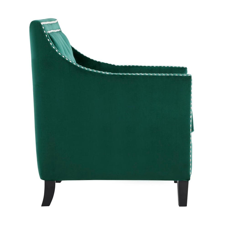 Homelegance Grazioso Stationary Fabric Accent Chair 1297FG-1NN IMAGE 3