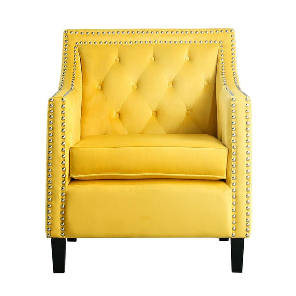 Homelegance Grazioso Stationary Fabric Accent Chair 1297YW-1NN IMAGE 1