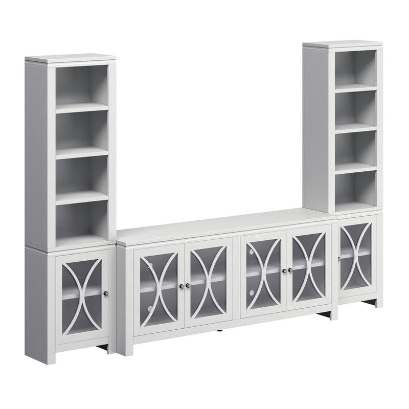 Legends Furniture Entertainment Centers Entertainment Centers SN1871.WHT/SN3001.WHT/SN3002.WHT IMAGE 3