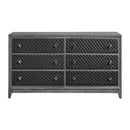 Homelegance West End 6-Drawer Dresser 1566GY-5 IMAGE 1