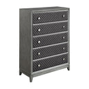 Homelegance West End 5-Drawer Chest 1566GY-9 IMAGE 2