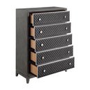 Homelegance West End 5-Drawer Chest 1566GY-9 IMAGE 3