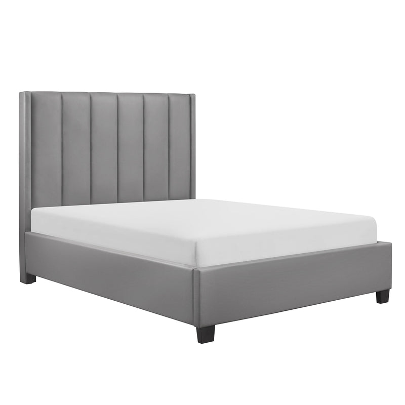 Homelegance Anson Queen Platform Bed 1570GY-1* IMAGE 2