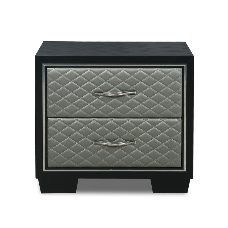 New Classic Furniture Luxor 2-Drawer Nightstand B2025-040 IMAGE 1