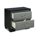 New Classic Furniture Luxor 2-Drawer Nightstand B2025-040 IMAGE 3