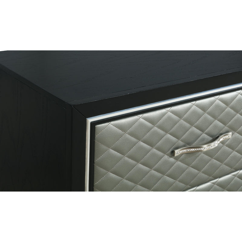 New Classic Furniture Luxor 2-Drawer Nightstand B2025-040 IMAGE 5