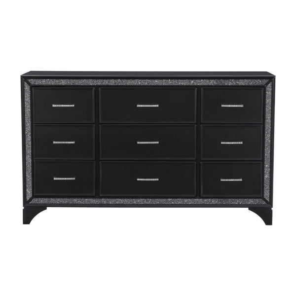 Homelegance Salon 9-Drawer Dresser 1572BK-5 IMAGE 1