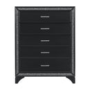 Homelegance Salon 5-Drawer Chest 1572BK-9 IMAGE 1
