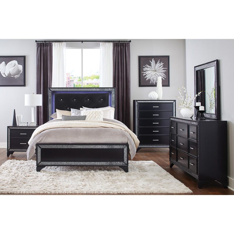 Homelegance Salon 5-Drawer Chest 1572BK-9 IMAGE 4