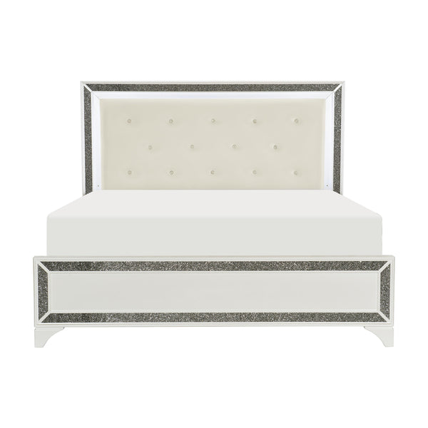 Homelegance Salon King Upholstered Panel Bed 1572WK-1EK* IMAGE 1