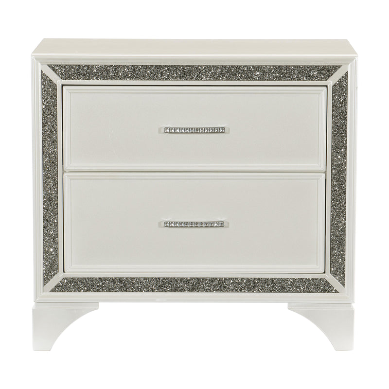 Homelegance Salon 2-Drawer Nightstand 1572W-4 IMAGE 1