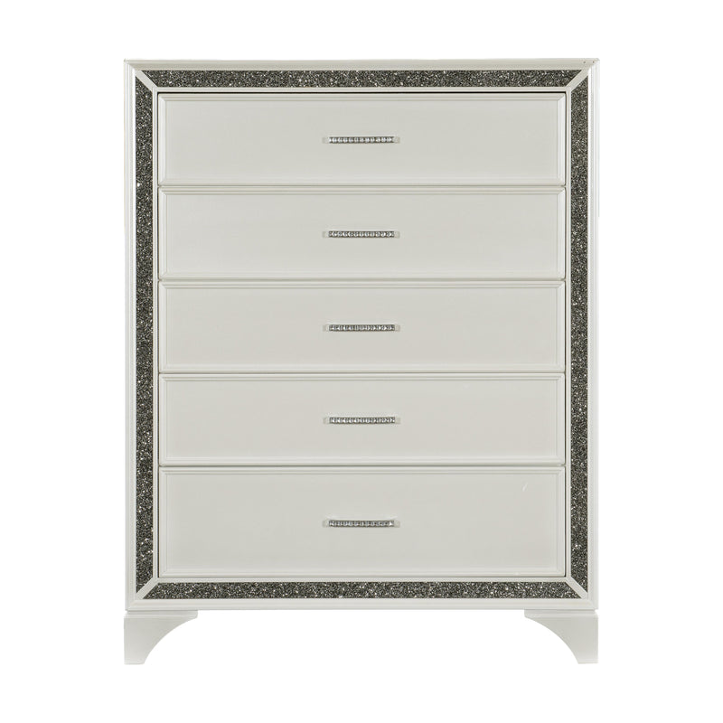 Homelegance Salon 5-Drawer Chest 1572W-9 IMAGE 1