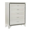 Homelegance Salon 5-Drawer Chest 1572W-9 IMAGE 2
