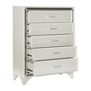 Homelegance Salon 5-Drawer Chest 1572W-9 IMAGE 3