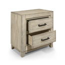 New Classic Furniture Ashland 2-Drawer Nightstand B923W-040 IMAGE 3