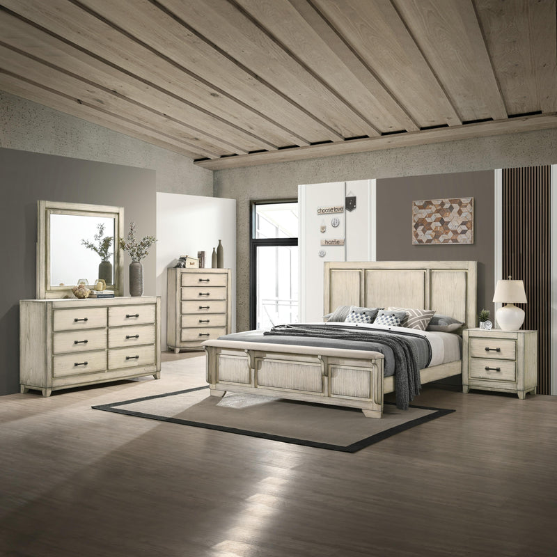 New Classic Furniture Ashland 2-Drawer Nightstand B923W-040 IMAGE 7