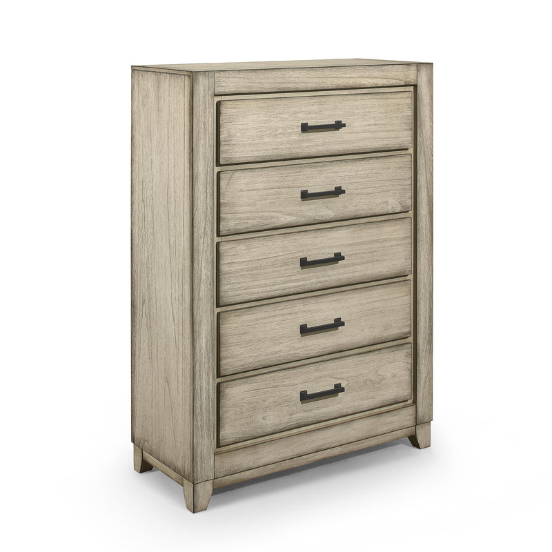 New Classic Furniture Ashland 5-Drawer Chest B923W-070 IMAGE 2
