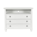 New Classic Furniture Tamarack 3-Drawer Media Chest BB044W-078 IMAGE 1