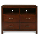 New Classic Furniture Kensington 4-Drawer Media Chest BH060-078 IMAGE 1